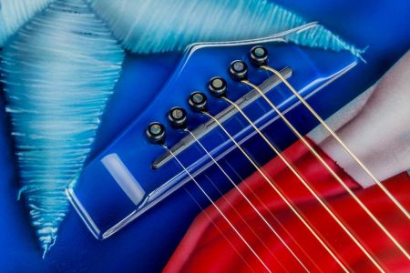 Lone Star Guitar by Emerald Guitars Designed by Phil Atkinson Airbrush Artist Lone Star Guitar by Emerald Guitars Designed by Phil Atkinson Airbrush Artist
