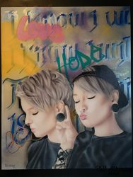 Phil Atkinson Exhibition Airbrush Artwork