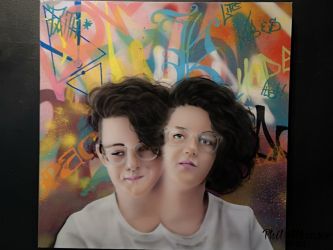 Phil Atkinson Exhibition Airbrush Artwork