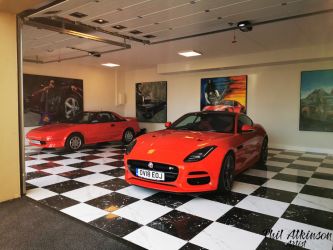 Commissioned Artwork for a Private Garage by Phil Atkinson Artist