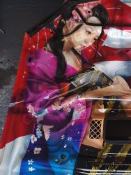 Subaru Impreza Showcar Bonnet by Phil Atkinson Airbrush Artist Subaru Impreza Showcar Bonnet by Phil Atkinson Airbrush Artist
