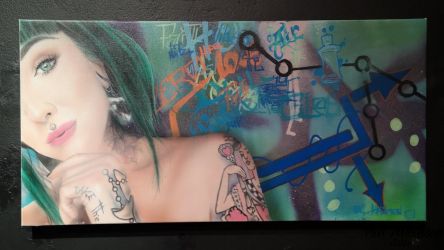 Phil Atkinson Exhibition Airbrush Artwork
