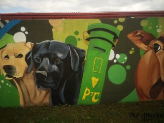 Wildlife Sensory Mural by Phil Atkinson Artist Wildlife Sensory Mural by Phil Atkinson Artist