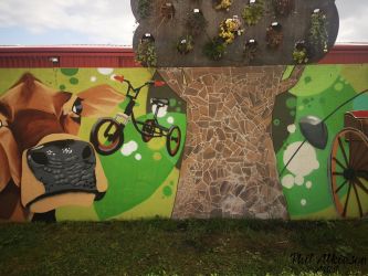Wildlife Sensory Mural by Phil Atkinson Artist Wildlife Sensory Mural by Phil Atkinson Artist