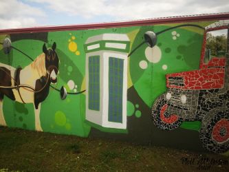 Wildlife Sensory Mural by Phil Atkinson Artist Wildlife Sensory Mural by Phil Atkinson Artist
