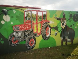 Wildlife Sensory Mural by Phil Atkinson Artist Wildlife Sensory Mural by Phil Atkinson Artist
