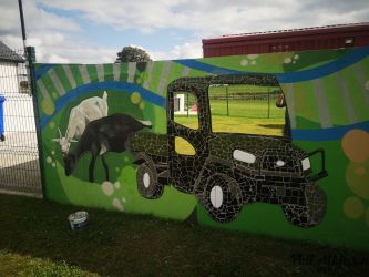 Wildlife Sensory Mural by Phil Atkinson Artist Wildlife Sensory Mural by Phil Atkinson Artist